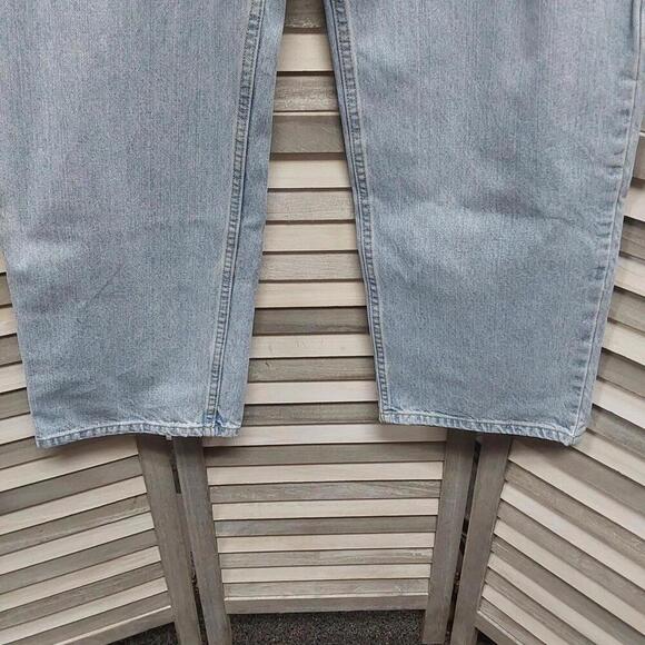 Men's Light Blue Denim Jeans Relaxed Fit | Arizona Jeans | 38x30 - Picture 2 of 7